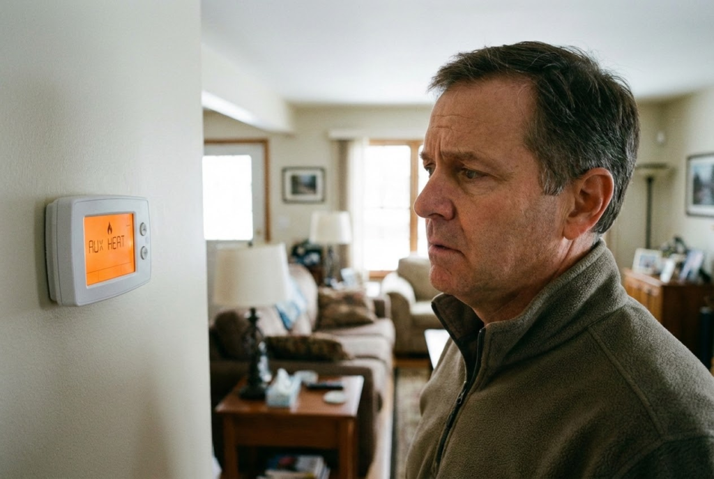 Backup Heat Constantly Running (Expensive Problem)