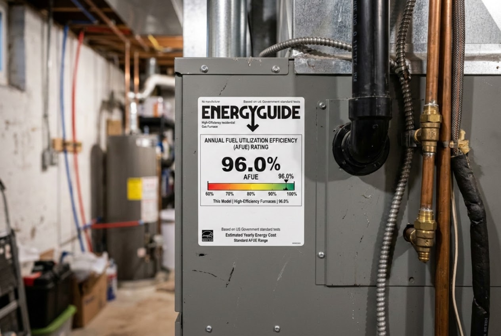 What 95-98% AFUE Actually Means for Your Bills