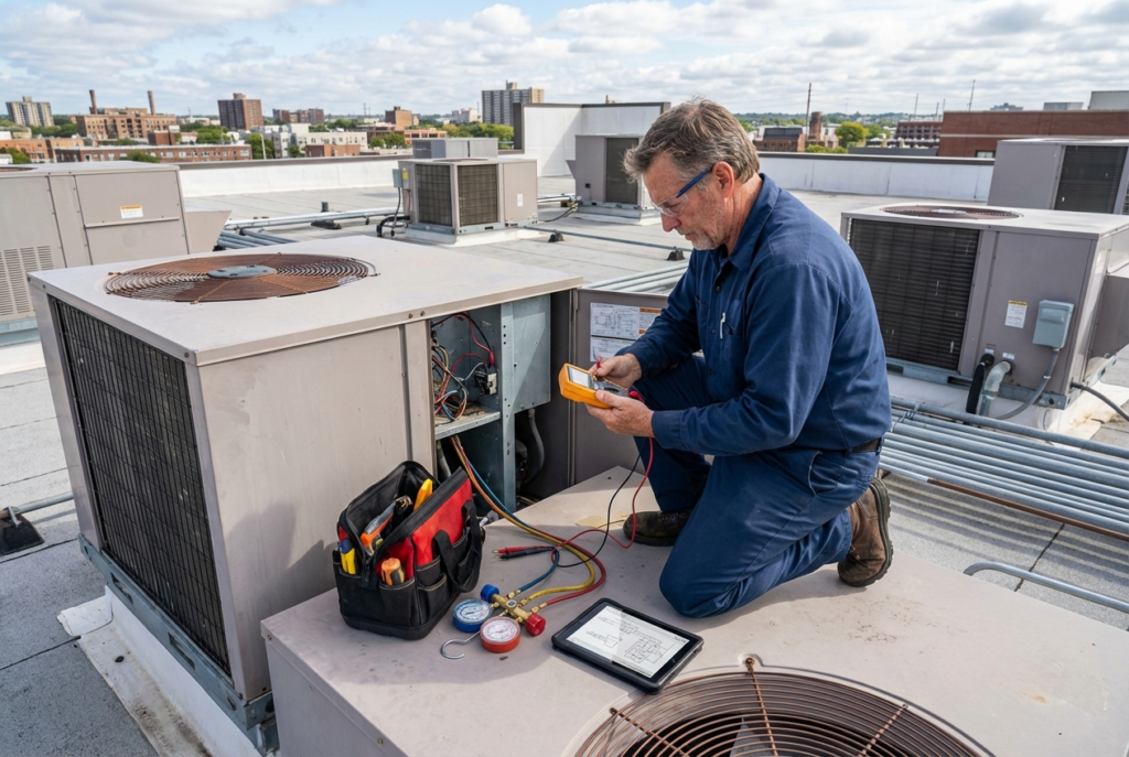 Common Commercial HVAC Problems We Fix