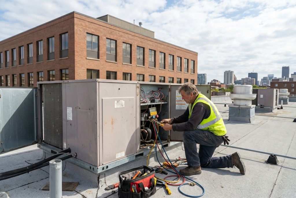 Commercial HVAC Repair in Oakville
