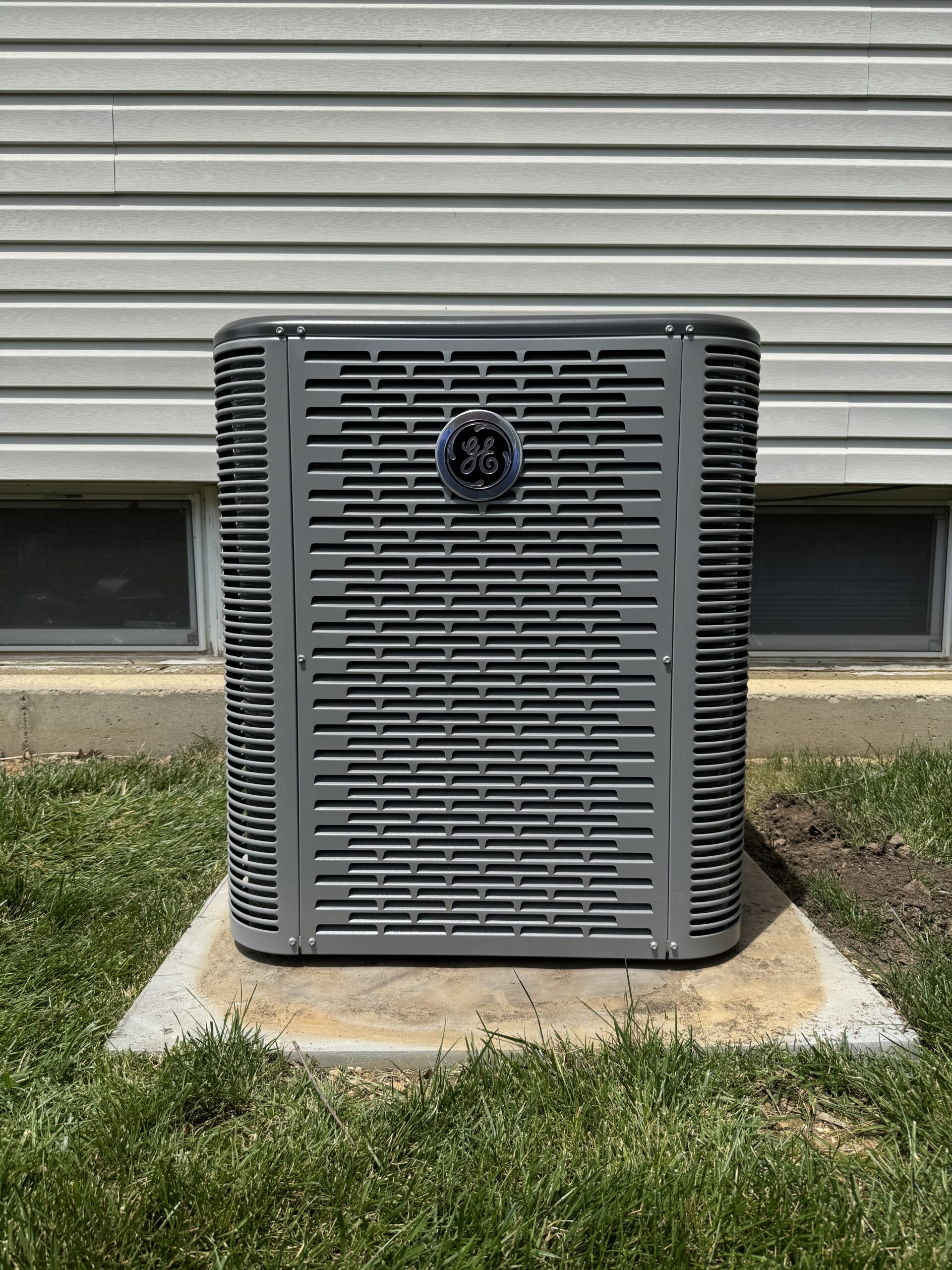 AC installation by Liberty Heating Cooling and Plumbing