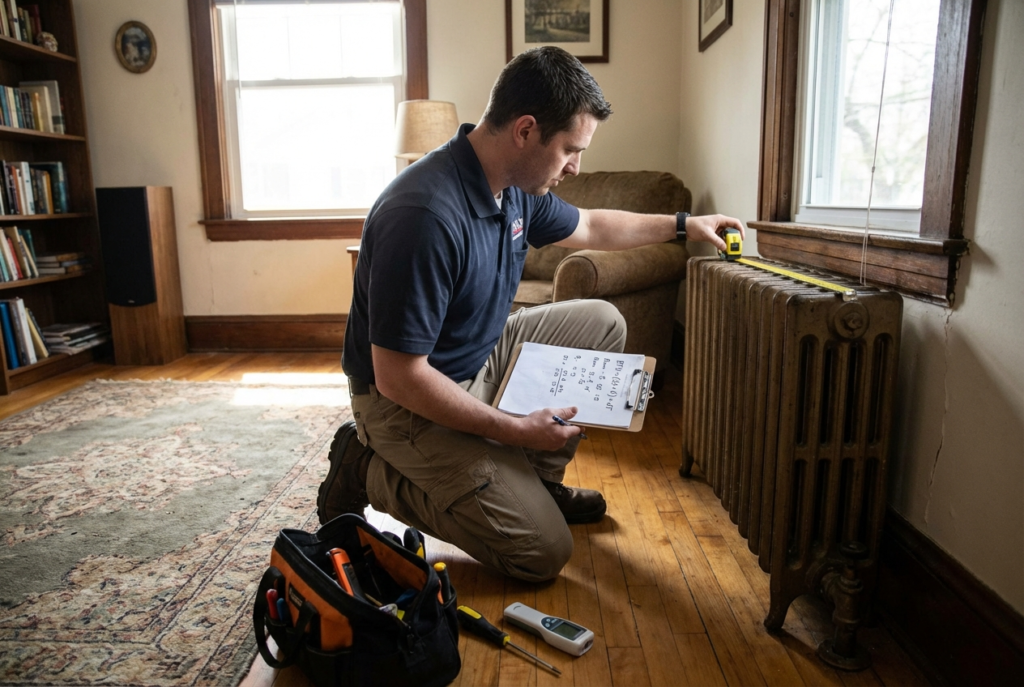 Sizing Your New Boiler Correctly for Your Heating System