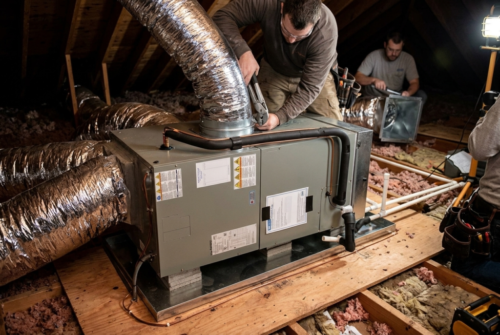 What the Air Handler Installation in Oakville Process Actually Looks Like